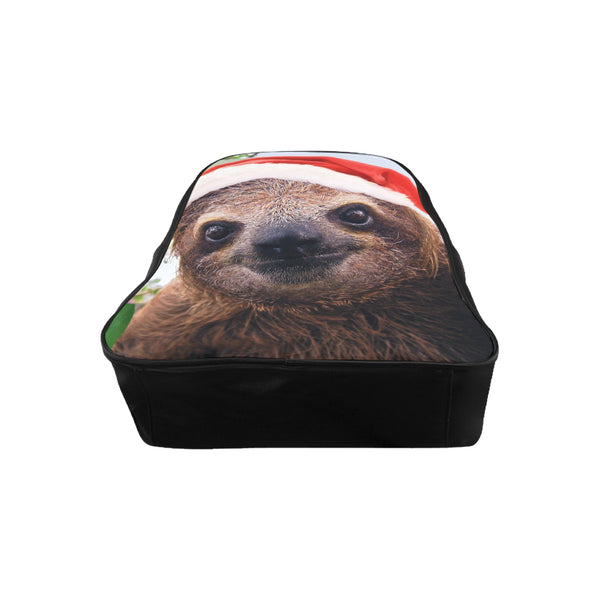 Christmas Sloth Backpack-Printify-Large-| All-Over-Print Everywhere - Designed to Make You Smile