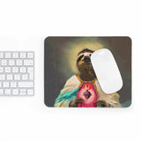 Sloth Jesus Mousepad-Printify-Rectangle-| All-Over-Print Everywhere - Designed to Make You Smile