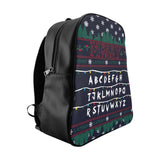 Stranger Xmas Backpack-Printify-Large-| All-Over-Print Everywhere - Designed to Make You Smile