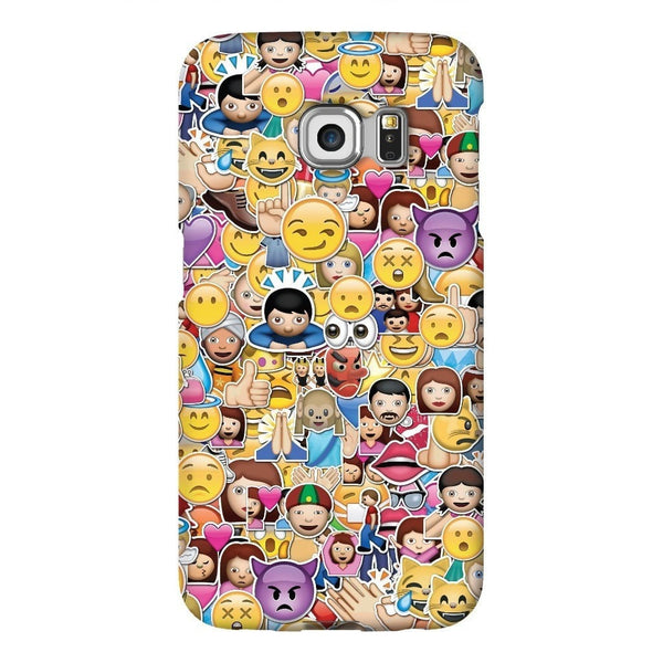Emoji Invasion Smartphone Case-Gooten-Samsung Galaxy S6 Edge-| All-Over-Print Everywhere - Designed to Make You Smile