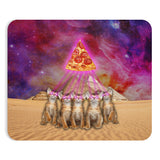 The Great Pyramid of Pizza Mousepad-Printify-Rectangle-| All-Over-Print Everywhere - Designed to Make You Smile