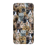 Scaredy Cat Invasion Smartphone Case-Gooten-Samsung Galaxy S6 Edge Plus-| All-Over-Print Everywhere - Designed to Make You Smile