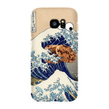 Great Wave of Cookie Monster Smartphone Case-Gooten-Samsung Galaxy S7 Edge-| All-Over-Print Everywhere - Designed to Make You Smile