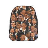 Barack Obama Face Backpack-Printify-Large-| All-Over-Print Everywhere - Designed to Make You Smile