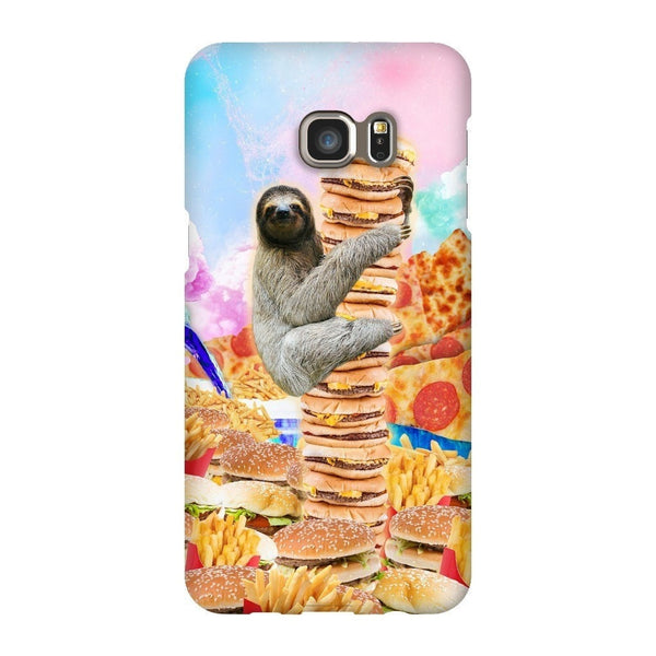 Junkfood Paradise Sloth Smartphone Case-Gooten-Samsung S6 Edge Plus-| All-Over-Print Everywhere - Designed to Make You Smile