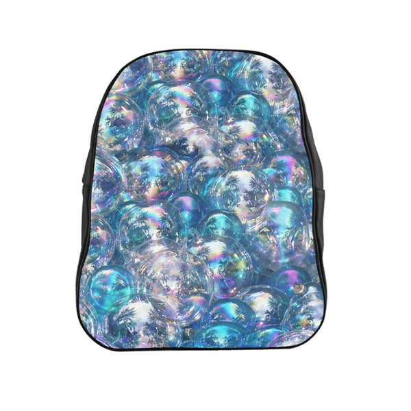 Bubbles Invasion Backpack-Printify-Large-| All-Over-Print Everywhere - Designed to Make You Smile