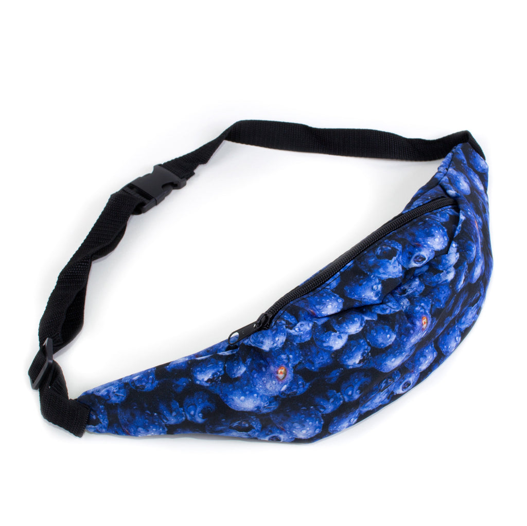 Blueberry Invasion Fanny Pack-Shelfies-One Size-| All-Over-Print Everywhere - Designed to Make You Smile