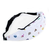Favourite Emojis Fanny Pack-Shelfies-One Size-| All-Over-Print Everywhere - Designed to Make You Smile
