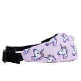 Pink Unicorn Emojis Fanny Pack-Shelfies-One Size-| All-Over-Print Everywhere - Designed to Make You Smile