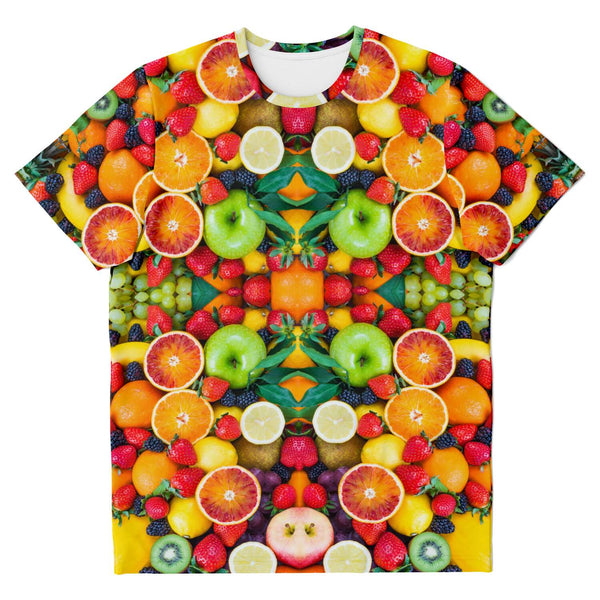 Fruit Explosion T-Shirt-Subliminator-XS-| All-Over-Print Everywhere - Designed to Make You Smile