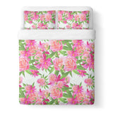 Kush Flowers Duvet Cover-Gooten-Queen-| All-Over-Print Everywhere - Designed to Make You Smile