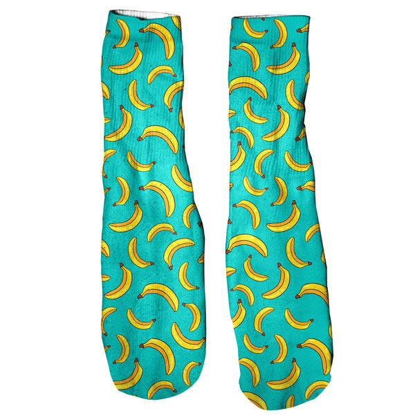 Banana Life Foot Glove Socks-Printify-One Size-| All-Over-Print Everywhere - Designed to Make You Smile