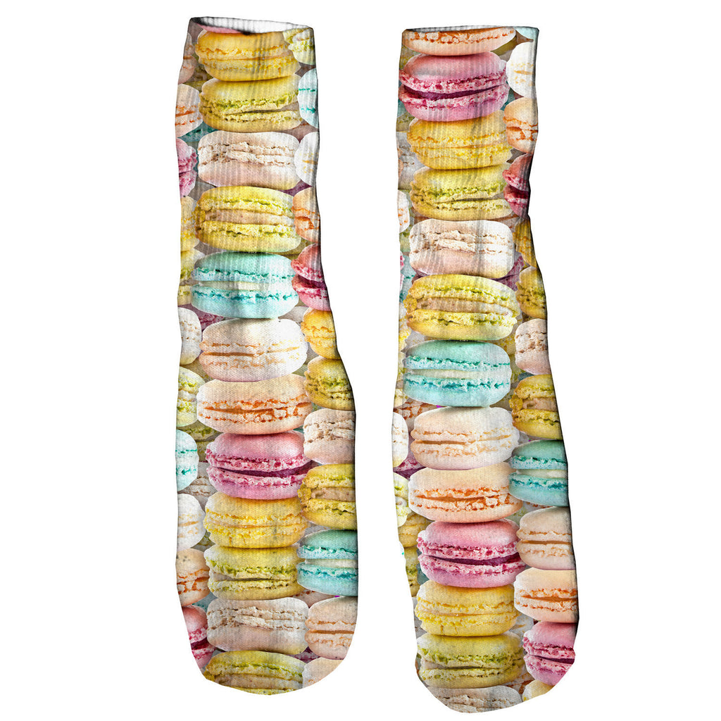Pastel Macarons Foot Glove Socks-Shelfies-One Size-| All-Over-Print Everywhere - Designed to Make You Smile