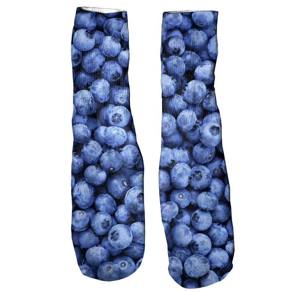 Blueberry Invasion Foot Glove Socks-Printify-One Size-| All-Over-Print Everywhere - Designed to Make You Smile