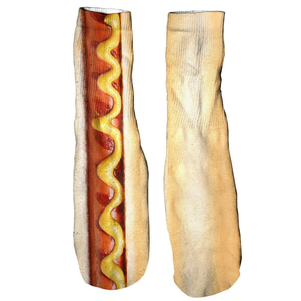 Hot Dog Foot Glove Socks-Shelfies-One Size-| All-Over-Print Everywhere - Designed to Make You Smile
