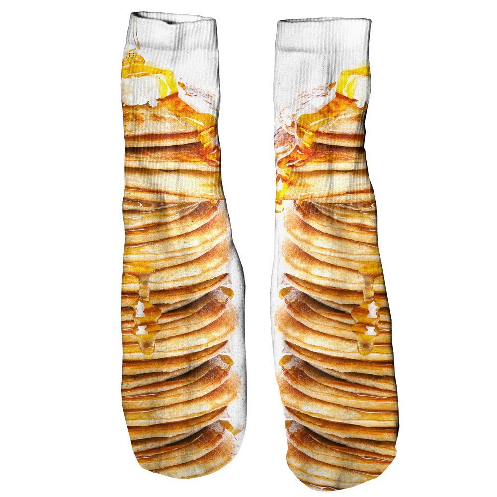 Pancakes Foot Glove Socks-Shelfies-One Size-| All-Over-Print Everywhere - Designed to Make You Smile