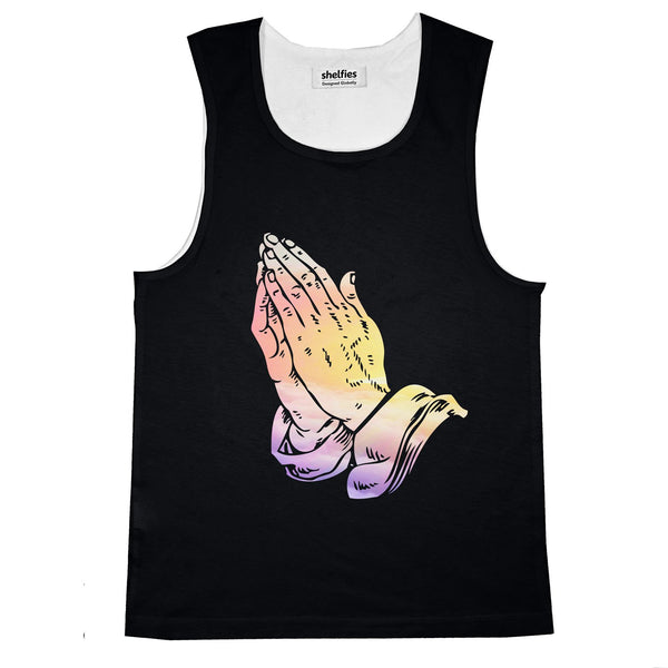 Heavenly Basic Tank Top-Printify-Black-S-| All-Over-Print Everywhere - Designed to Make You Smile