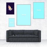 Heavenly Poster-Shelfies-12 x 18-| All-Over-Print Everywhere - Designed to Make You Smile