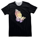 Heavenly Basic T-Shirt-Printify-Black-S-| All-Over-Print Everywhere - Designed to Make You Smile