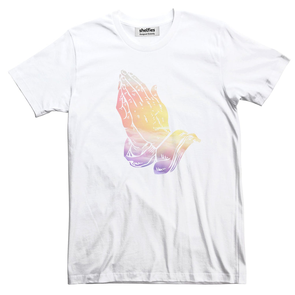 Heavenly Basic T-Shirt-Printify-White-S-| All-Over-Print Everywhere - Designed to Make You Smile