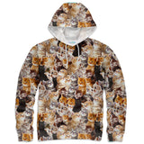 Kitty Invasion Hoodie-Subliminator-| All-Over-Print Everywhere - Designed to Make You Smile