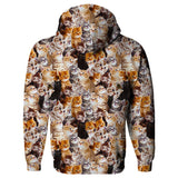 Kitty Invasion Hoodie-Subliminator-| All-Over-Print Everywhere - Designed to Make You Smile
