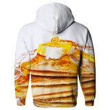 Pancakes Hoodie-Subliminator-| All-Over-Print Everywhere - Designed to Make You Smile