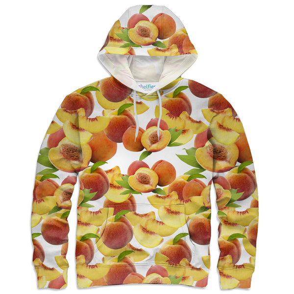 Suave Peaches Hoodie-Shelfies-| All-Over-Print Everywhere - Designed to Make You Smile