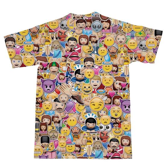 Emoji Invasion T-Shirt-Subliminator-| All-Over-Print Everywhere - Designed to Make You Smile