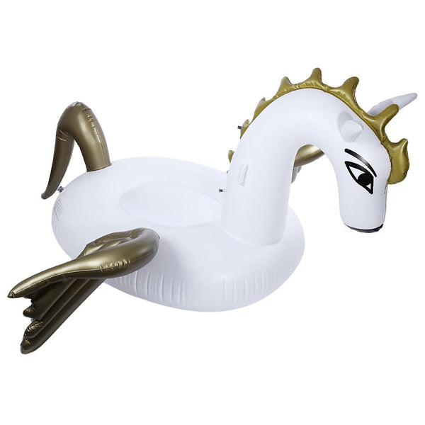 Giant 275cm Inflatable Gold Pegasus with Wings-Shelfies-275cm-| All-Over-Print Everywhere - Designed to Make You Smile