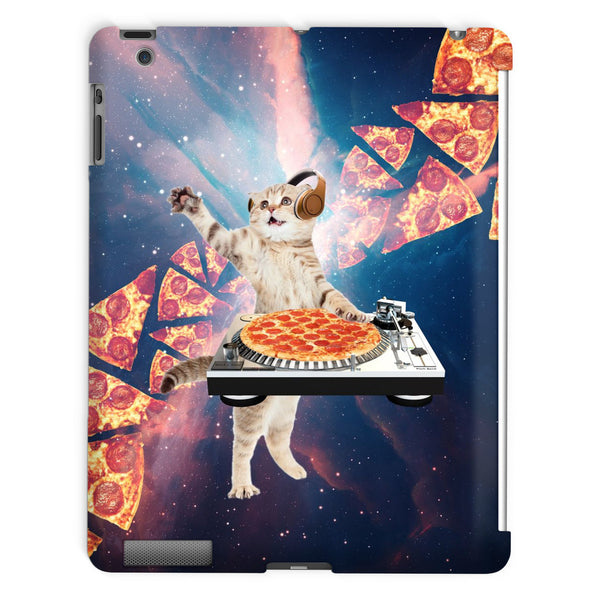 DJ Pizza Cat iPad Case-kite.ly-iPad 2,3,4 Case-| All-Over-Print Everywhere - Designed to Make You Smile