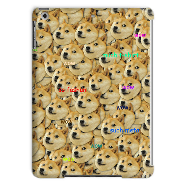 Doge "Much Fashun" iPad Case-kite.ly-iPad Air 2-| All-Over-Print Everywhere - Designed to Make You Smile