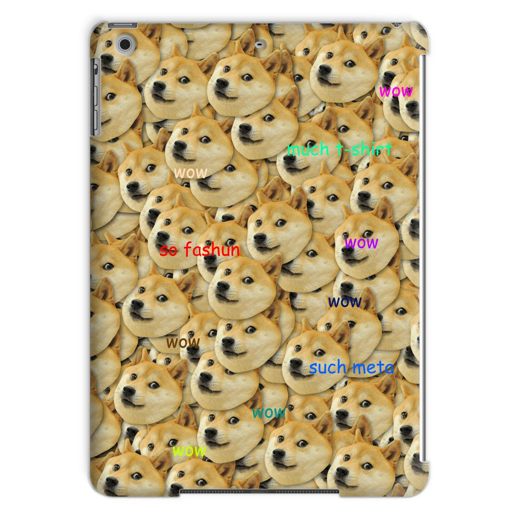 Doge "Much Fashun" iPad Case-kite.ly-iPad Air-| All-Over-Print Everywhere - Designed to Make You Smile