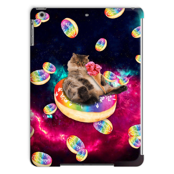 Donut Cat-Astrophy iPad Case-kite.ly-iPad Air 2-| All-Over-Print Everywhere - Designed to Make You Smile