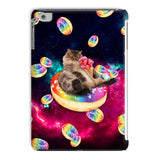 Donut Cat-Astrophy iPad Case-kite.ly-iPad Mini 4-| All-Over-Print Everywhere - Designed to Make You Smile