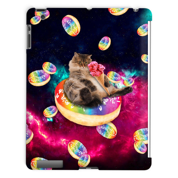 Donut Cat-Astrophy iPad Case-kite.ly-iPad 2,3,4 Case-| All-Over-Print Everywhere - Designed to Make You Smile