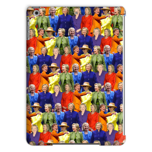 Hillary Clinton Rainbow Suits iPad Case-kite.ly-iPad Air 2-| All-Over-Print Everywhere - Designed to Make You Smile