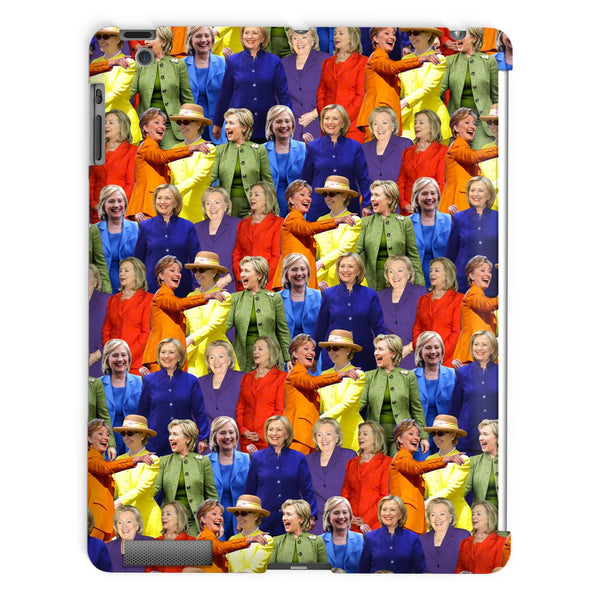 Hillary Clinton Rainbow Suits iPad Case-kite.ly-iPad 2,3,4 Case-| All-Over-Print Everywhere - Designed to Make You Smile