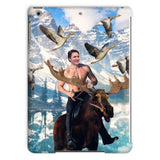 Moosin' Trudeau iPad Case-kite.ly-iPad Air-| All-Over-Print Everywhere - Designed to Make You Smile
