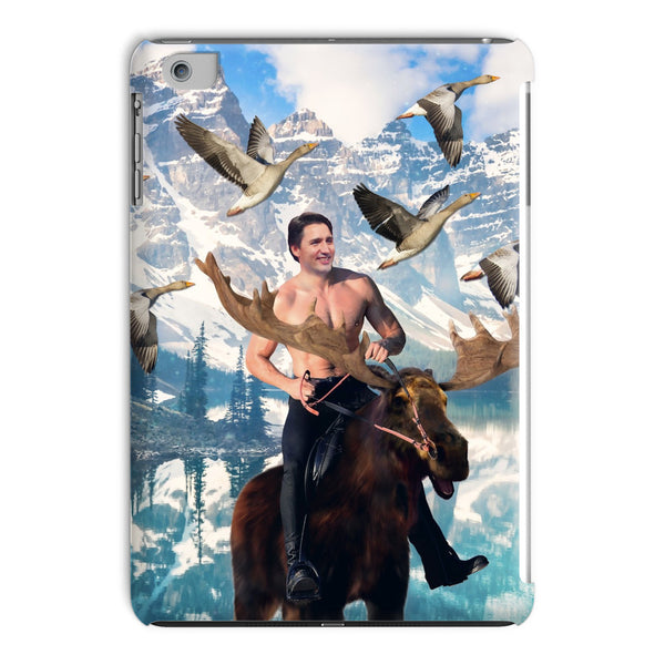 Moosin' Trudeau iPad Case-kite.ly-iPad Mini 4-| All-Over-Print Everywhere - Designed to Make You Smile