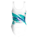 Jazz Wave One-Piece Swimsuit-teelaunch-| All-Over-Print Everywhere - Designed to Make You Smile