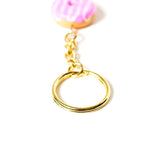 Pink Donut Keychain-Shelfies-One Size-| All-Over-Print Everywhere - Designed to Make You Smile