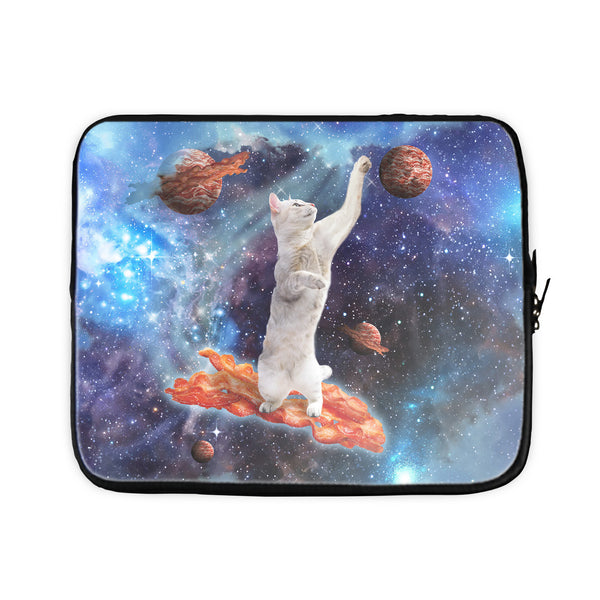 Bacon Cat Laptop Sleeve-Gooten-15 inch-| All-Over-Print Everywhere - Designed to Make You Smile