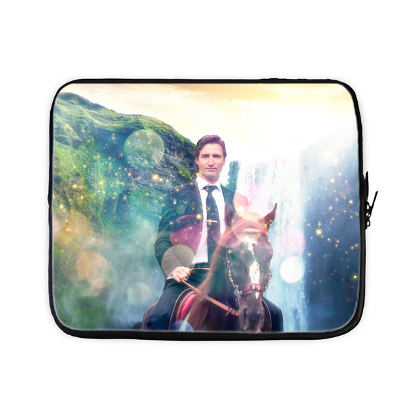 Dreamy Trudeau Laptop Sleeve-Gooten-17 inch-| All-Over-Print Everywhere - Designed to Make You Smile