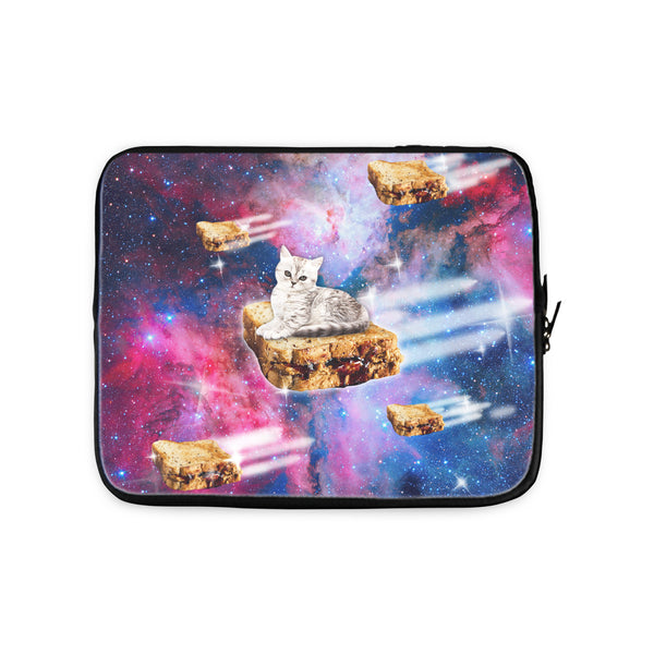 PB&J Galaxy Cat Laptop Sleeve-Gooten-10 inch-| All-Over-Print Everywhere - Designed to Make You Smile