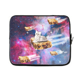 PB&J Galaxy Cat Laptop Sleeve-Gooten-17 inch-| All-Over-Print Everywhere - Designed to Make You Smile