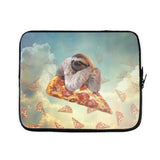 Sloth Pizza Laptop Sleeve-Gooten-15 inch-| All-Over-Print Everywhere - Designed to Make You Smile