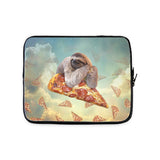 Sloth Pizza Laptop Sleeve-Gooten-10 inch-| All-Over-Print Everywhere - Designed to Make You Smile