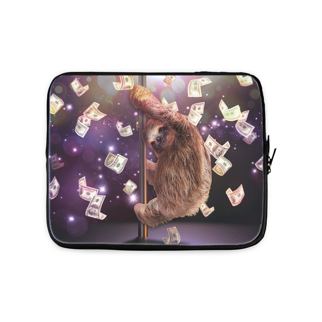 Stripper Sloth Laptop Sleeve-Gooten-10 inch-| All-Over-Print Everywhere - Designed to Make You Smile