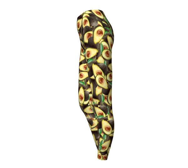 Avocado Invasion Leggings-Shelfies-| All-Over-Print Everywhere - Designed to Make You Smile
